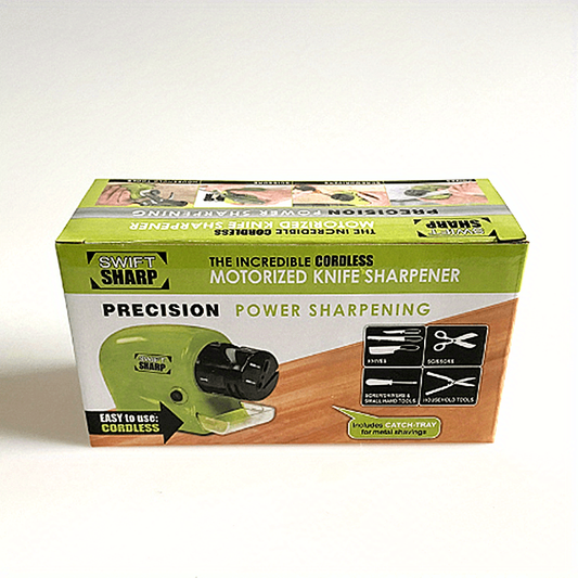 1pc Kitchen Electric Knife Sharpener - Multifunctional High-Speed Sharpening System
