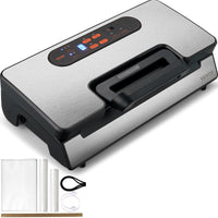VEVOR Vacuum Sealer Machine - 90Kpa Dual Pump and Dual Sealing - Keep Food Fresh and Save Money