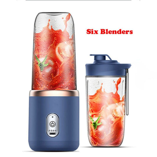 Portable Electric Juicer 400ml - Lemon Orange Fruit Squeezer Mixer
