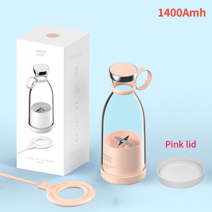 Portable Electric Juicer Blender USB Mini Fruit Mixer - Multifunction Juice Maker Machine | Compact Design | Easy to Use | Ideal for Milkshakes, Smoothies, and More