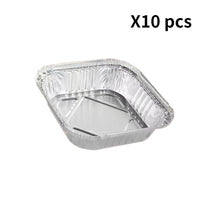 8"x8" Disposable Aluminum Foil Square Pans for Meal Prep - Oven, Toaster, Grill Safe | Cooking, Roasting, Baking | Event, Take Out, Restaurant | Pack of [Quantity]