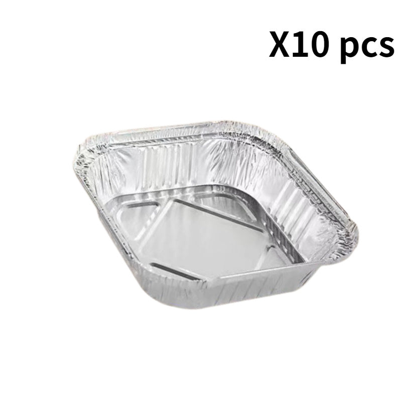 8"x8" Disposable Aluminum Foil Square Pans for Meal Prep - Oven, Toaster, Grill Safe | Cooking, Roasting, Baking | Event, Take Out, Restaurant | Pack of [Quantity]