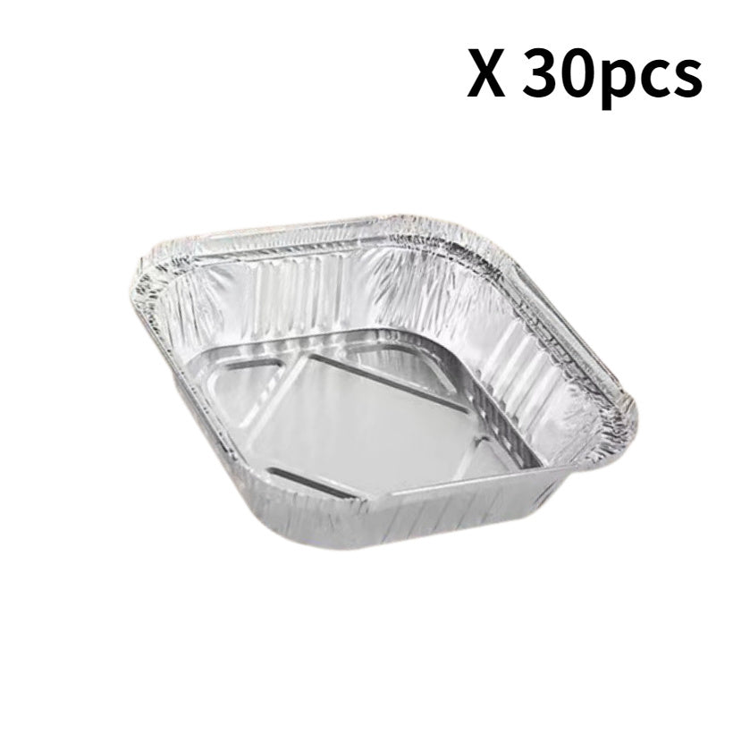 8"x8" Disposable Aluminum Foil Square Pans for Meal Prep - Oven, Toaster, Grill Safe | Cooking, Roasting, Baking | Event, Take Out, Restaurant | Pack of [Quantity]