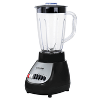 Better Chef Classic 10-Speed 6-Cup Plastic Jar Blender - Versatile and Durable Blender for Mixing, Whipping, and Chopping - BPA-Free Shatterproof Jar - Easy to Clean Electric Base - Stainless Steel Blade Included