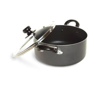 Better Chef 6 Quart Dutch Oven in Gray - Premium Aluminum Non-Stick Coating for Effortless Cooking