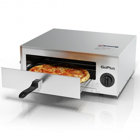Kitchen Commercial Pizza Oven Stainless Steel Pan - Color: Silver