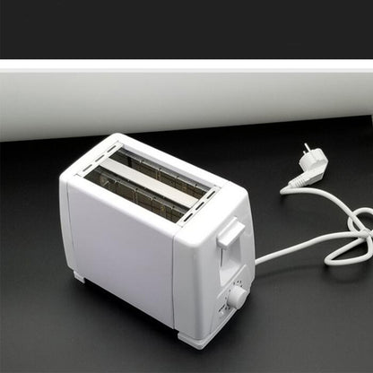 750W Household Baking Toaster 6 Levels Settings Multi-function Automatic Toaster with 2 Slots EU Plug