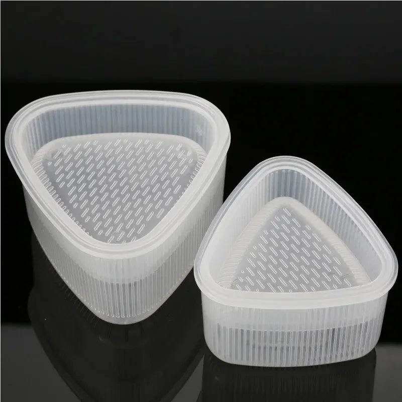 4PCS/Set DIY Sushi Mold Onigiri Rice Ball Food Press Triangular Sushi Maker Mold Sushi Kit Japanese Kitchen Bento Accessories
