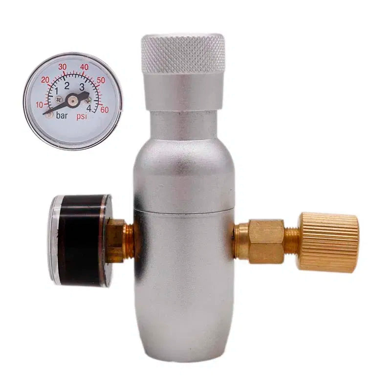 Color: Blue - Homebrew Kegging Premium Regulated Compact CO2 Charger 60/150 psi  3/8-18UNF Free Shipping
