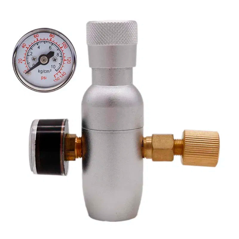 Color: Blue - Homebrew Kegging Premium Regulated Compact CO2 Charger 60/150 psi  3/8-18UNF Free Shipping