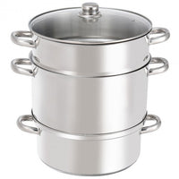 11-Quart Stainless Steel Pan Fruit Juicer Steamer