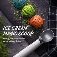 Heating Constant Temperature Ice Cream Scoop Charging Heating Stainless Steel