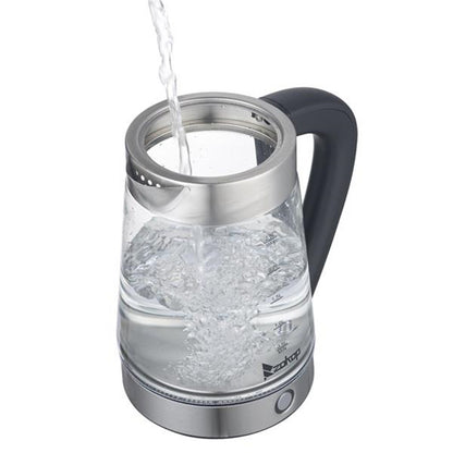 US 2.5L Electric Glass Kettle HD-2005D 110V 1500W Fast Boiling Stainless Steel Hot Water Heater with Filter U.S. plug