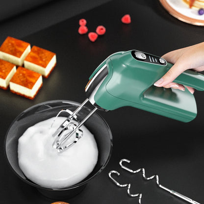 Double-head Egg Beater Usb Charging 3-speed Adjustable Kitchen Baking Mixer Food Blender Blue
