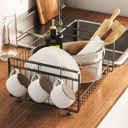US GARVEE 2 Tier Fruit Basket with 4 Removable Banana Hangers Fruit Bowl for Kitchen Counter