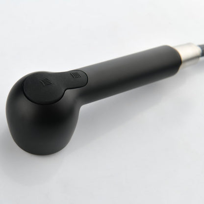 Single-Handle Pull-Out Sprayer Kitchen Faucet in Stainless Matte Black