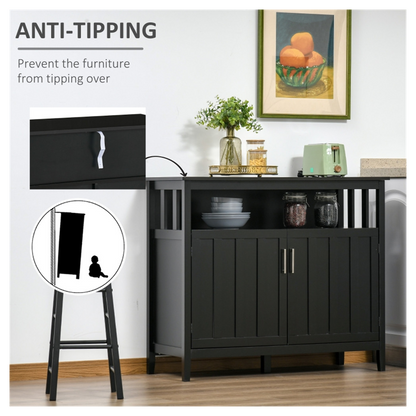 Kitchen Cabinet-BLACK