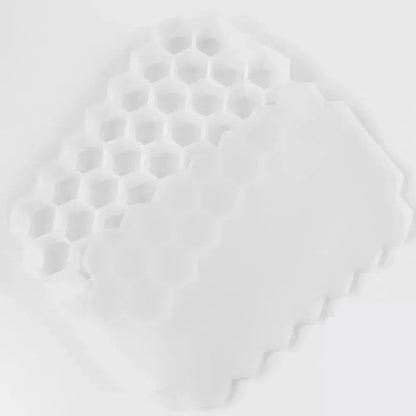 Color: black - 4/2/1PCS Silicone Ice Cube Mold 148 Cube Large-capacity Ice Trays Food Grade Ice Maker BPA Free Reusable Ice Maker with Lids