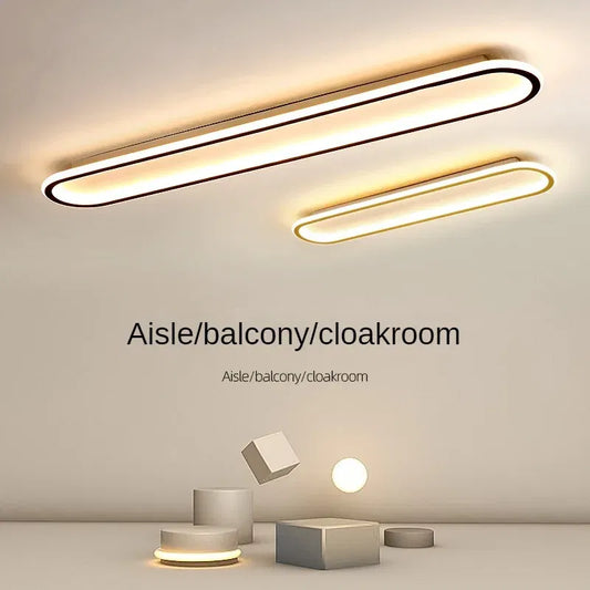 Body Color: pink, Emitting Color: Cold White, Wattage: 6-10W - Modern LED Ceiling Light For Bedroom Balcony Corridor Lighting Cloak Room Entrance Hall  Kitchen Rectangular  Home Lamp Fixtures