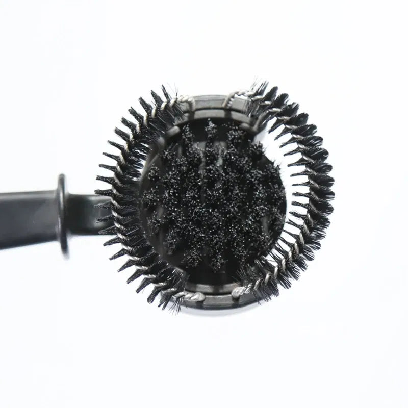 Color: GRAY - 51/58mm Coffee Machine Brush Cleaner Removable Coffee Maker Espresso Group Head Semi-automatic Kitchen Cleaning Tool