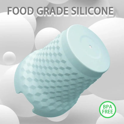 Color: Champagne - Silicone Boot for Stanley Quencher H2.0 FlowState Tumbler 40oz  Cup Bottom Protector Sleeve