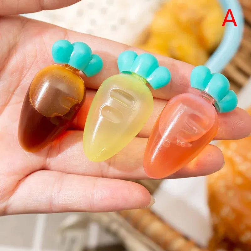 Color: Brown - 2Pcs Lunch Bento Soy Sauce Box Container Cute Plastic Condiment Dispenser Mini Portable Salad Dressing Tomato Ketchup Bottle Jar