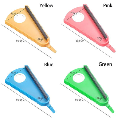 Color: Blue - Can Opener 5 In 1 Multi Function Jar Opener Twist Off Lid Quick Opening Cooking Everyday Use Bottle Opener Kitchen Accessories