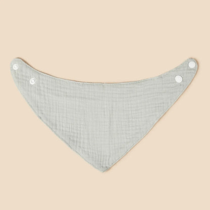 7-Piece Baby Soft Cotton Bibs - Mealtime Messes Solution!