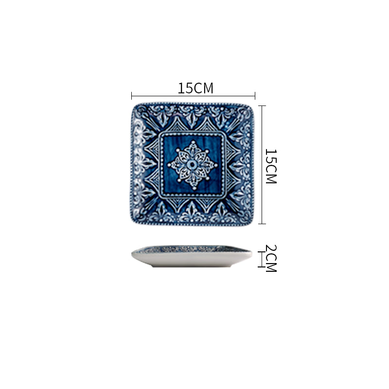 Color: 6inch butterfly - Famous Clan Style Bowl And Dish Set