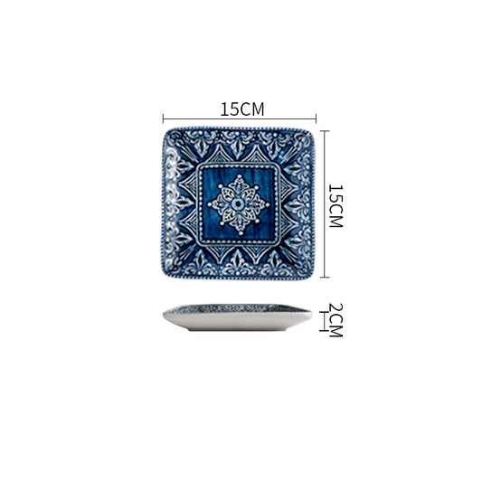 Color: 6inch butterfly - Famous Clan Style Bowl And Dish Set