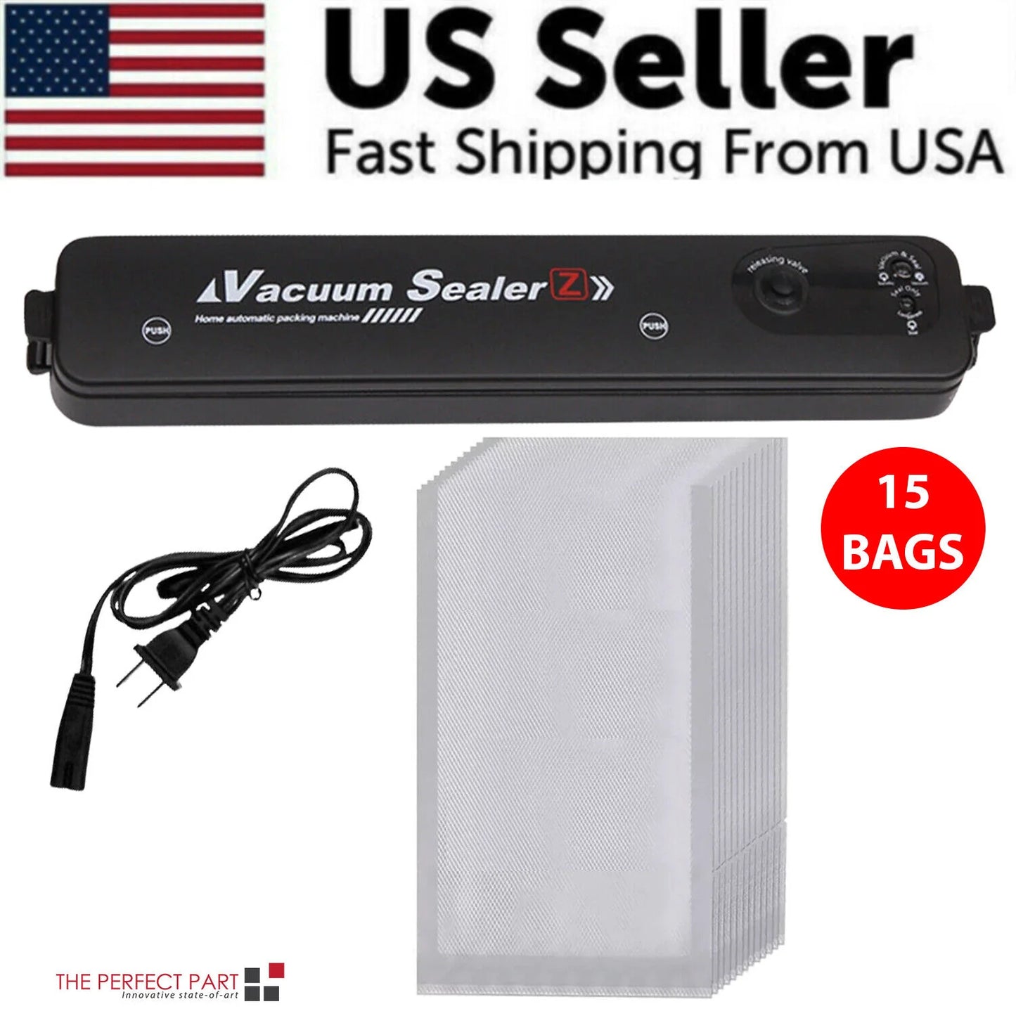 Level Up Your Food Storage Game with Our Automatic Vacuum Sealer and Seal Bags! 🍴✨