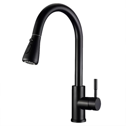 Upgrade Your Kitchen with Our Stylish Hot & Cold Pull-Out Faucet – 3 Versatile Nozzles for Every Need!