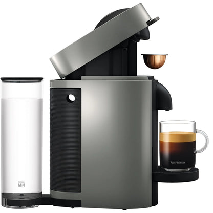 Nespresso New Vertuo plus Coffee and Espresso Machine by De'Longhi, Gray, Single-Serve Brewers