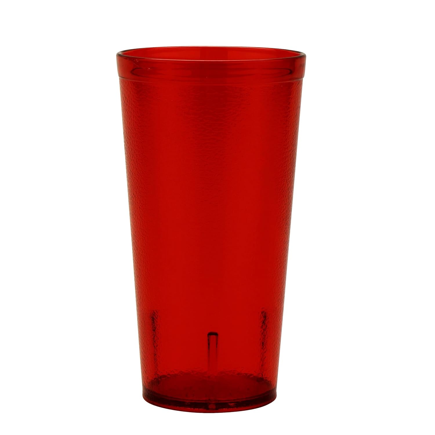 G.E.T. 6620-1-R-EC 20 Ounce Heavy-Duty Plastic Tumblers, Red, Set of 4