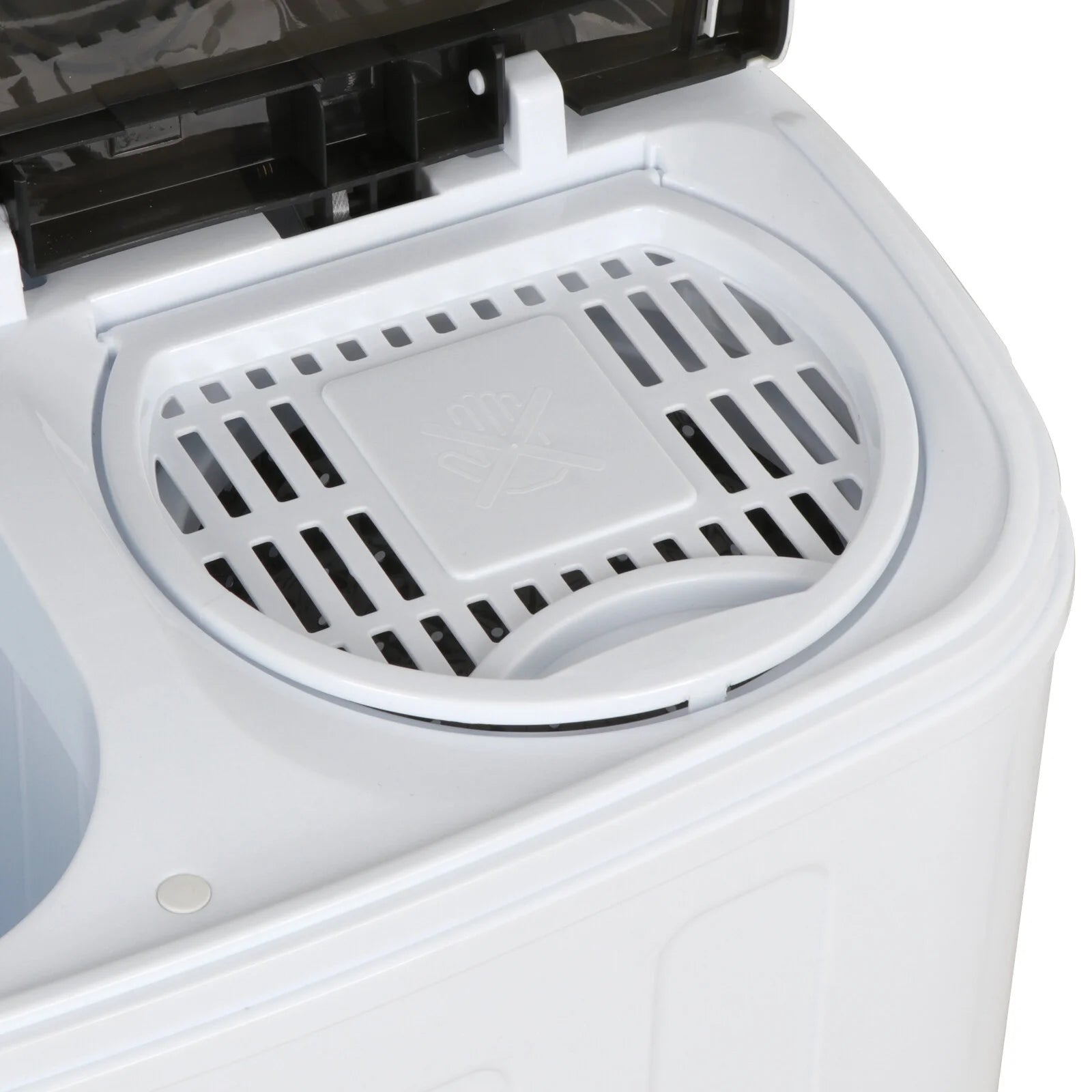 ZENY Home Compact Washing Machine Twin Tub Portable Mini 8 Washer + 5 Dryer (Dual, 13Lbs)