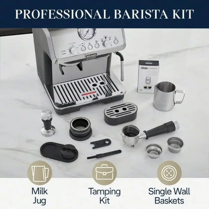 La Specialista Espresso Machine with Grinder, Milk Frother, 1450W, Barista Kit - Bean to Cup Coffee & Cappuccino Maker