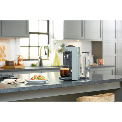 Nespresso New Vertuo plus Coffee and Espresso Machine by De'Longhi, Gray, Single-Serve Brewers