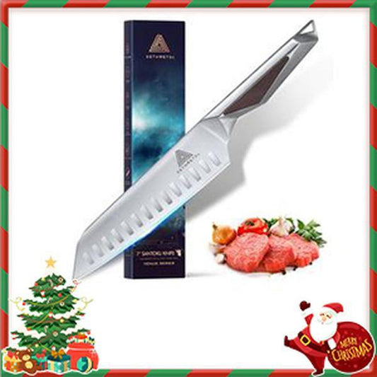 AETHMETAL 7" Santoku Knife: Elevate Your Culinary Skills with Precision Slicing and Chopping