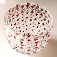 Japanese-style Jianghu Cut Hand Carved Glass
