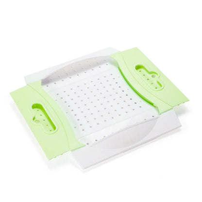 Fruit and vegetable quick draining and washing basin
