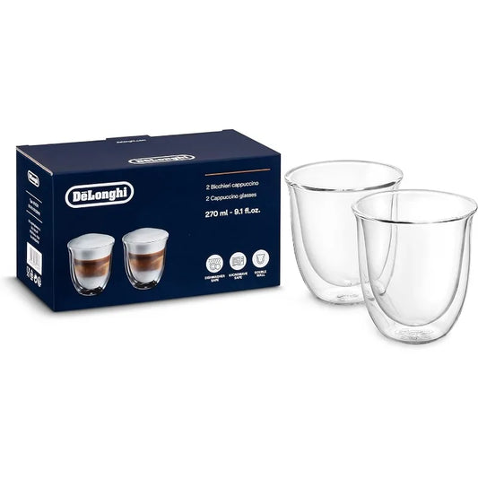 All-in-One Combination Coffee Maker & Espresso Machine + Advanced Adjustable Milk Frother, black & 513214601 Cappuccino
