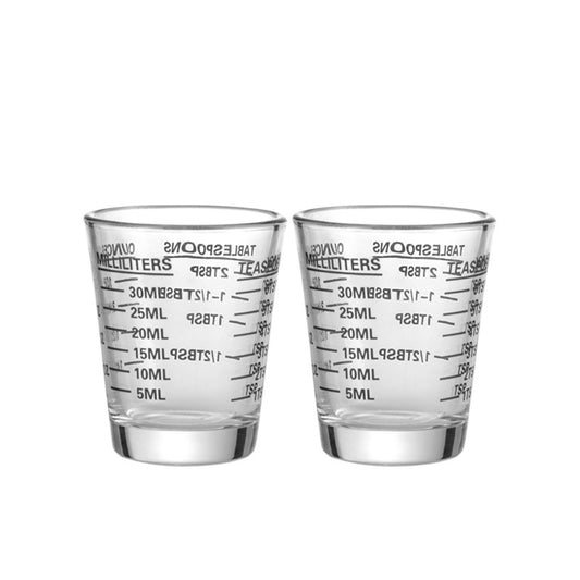 Color: 9Style - American Espresso Cup Ounce Cup Glass Ounce Cup Graduated Extraction Cup