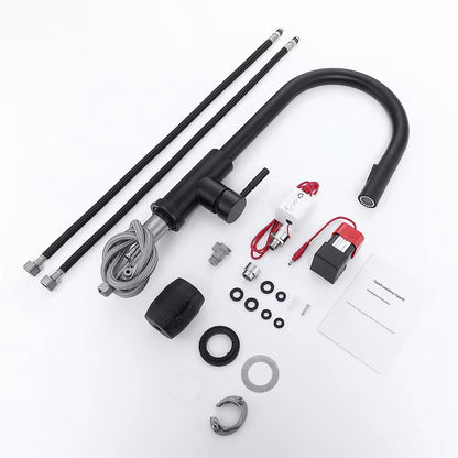 Pull Out Sensor Black Kitchen Faucet Sensitive Touch Control Faucet Mixer for Kitchen Touch Sensor Kitchen Mixer Tap 1005