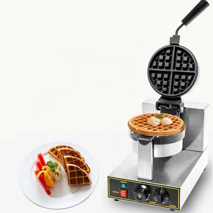 electric sandwich maker detachable stainless steel grill breakfast toaster waffle machine bakeware non-stick bubble cake oven