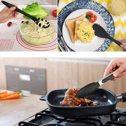 Ultimate 10-Piece Silicone Kitchen Utensil Set - Non-Stick, Heatproof & Easy Clean Tools