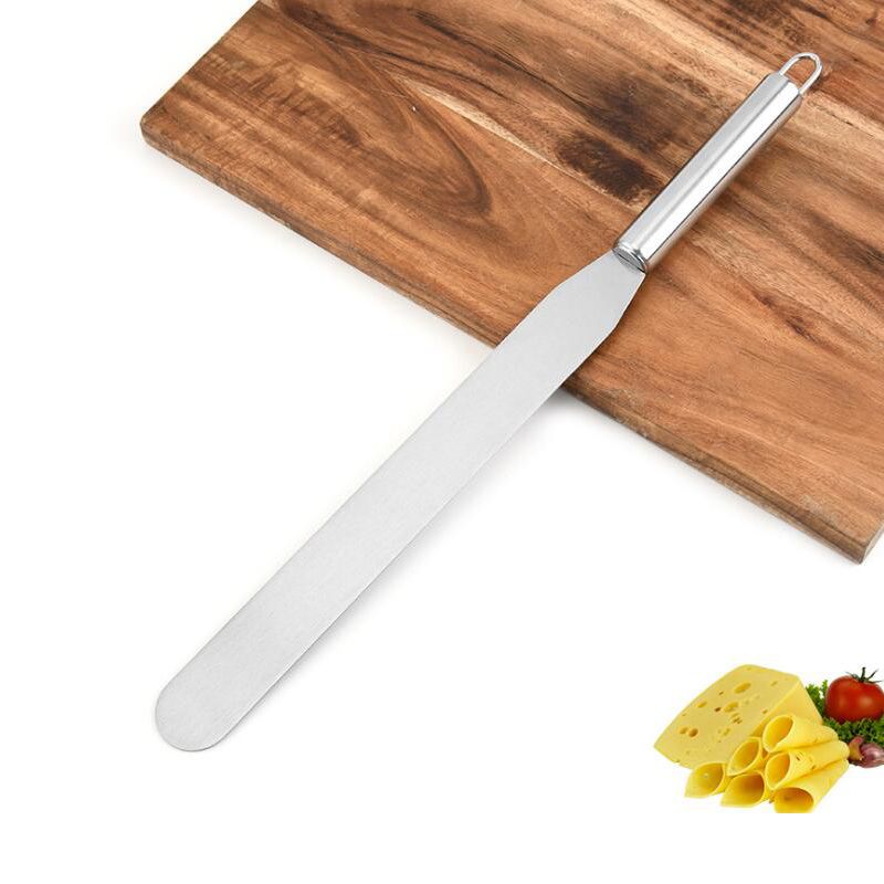 Ultimate Cake Spatula - Stainless Steel Icing & Frosting Tool for Perfectly Smooth Finishes