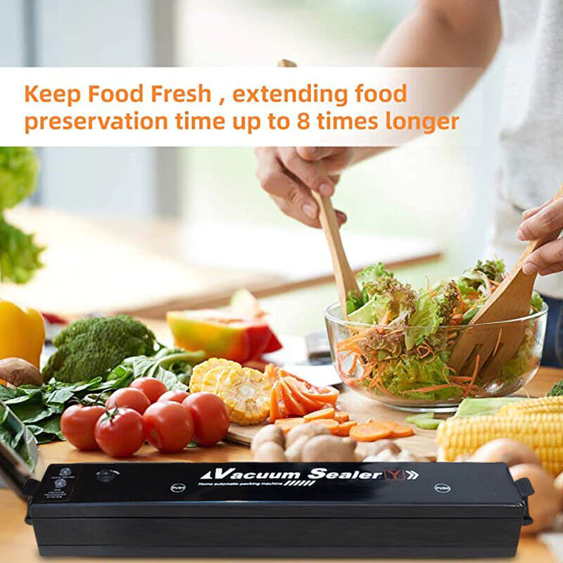 Level Up Your Food Storage Game with Our Automatic Vacuum Sealer and Seal Bags! 🍴✨
