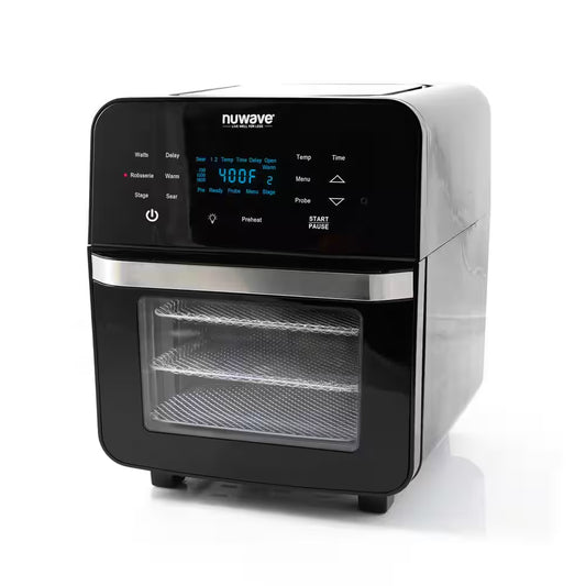 Brio 15.5 Qt. Black Digital Air Fryer
