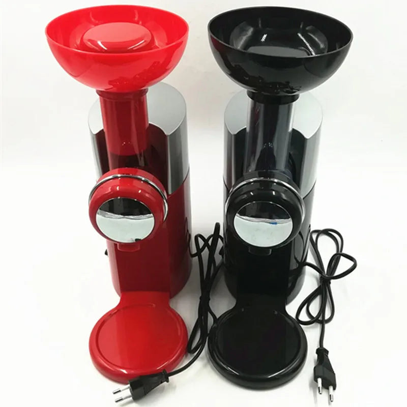 Automatic 220V High-Quality Frozen Fruit Dessert Machine - Available in 3 Colors for Ice Cream and Milkshake Making