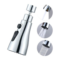360° Rotating Faucet Extender with 3 Adjustable Water Modes for Enhanced Kitchen Efficiency